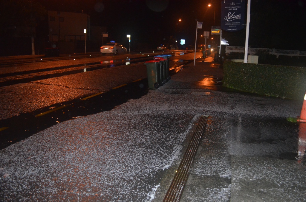 Remuera Hail Storm