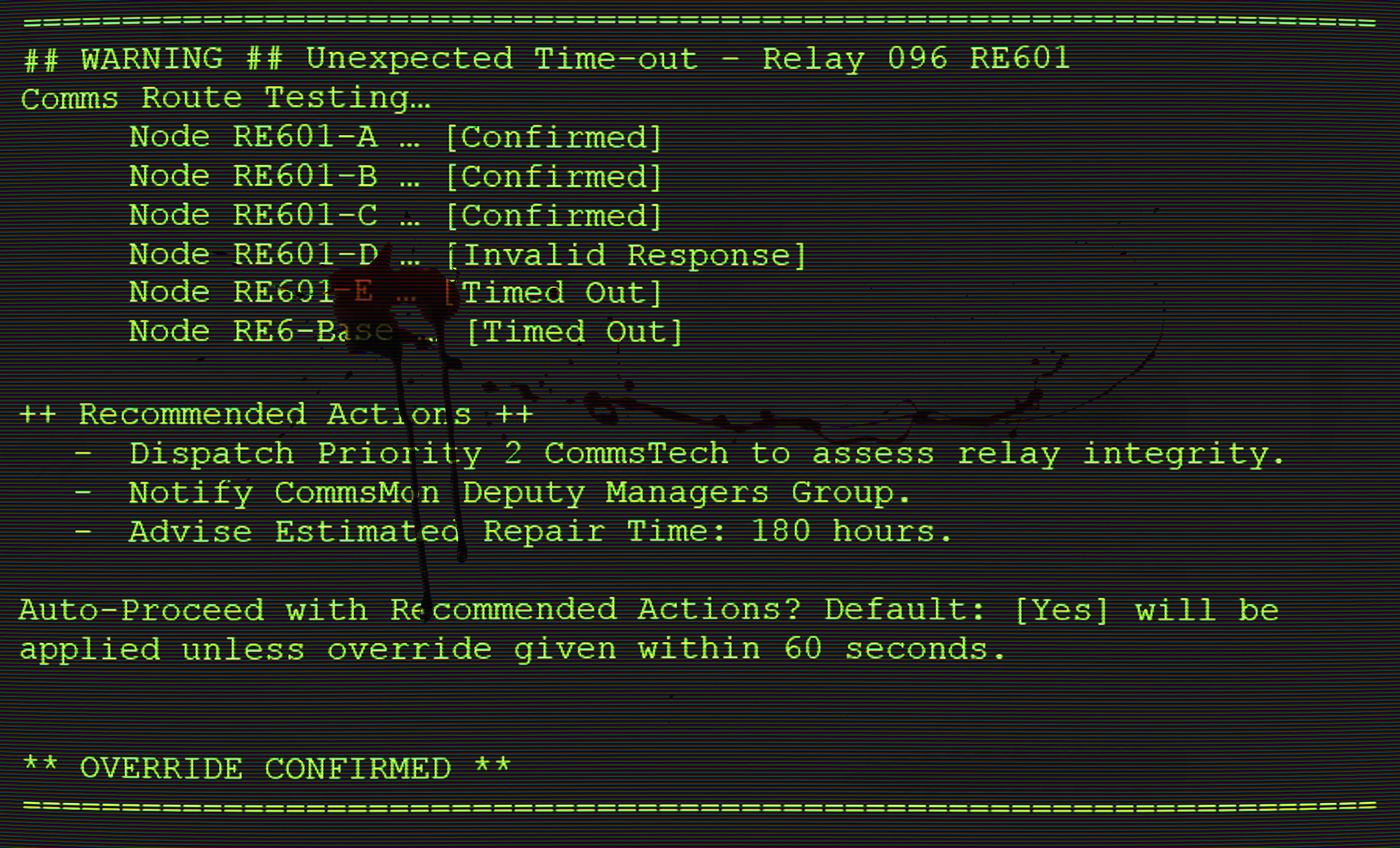 Prologue - CommsMon Screen